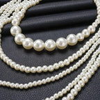 multi strand pearl necklace vintage pearl necklace nowadaysfashion