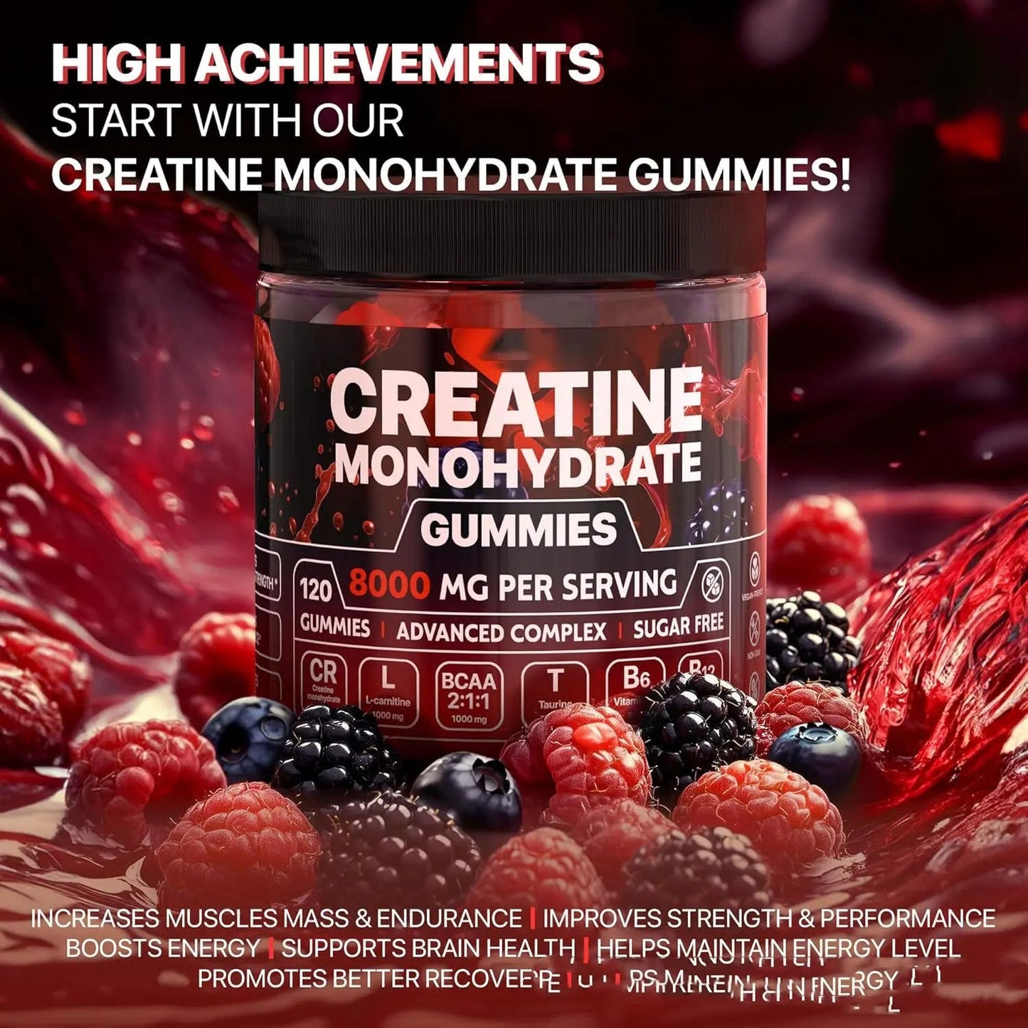 Muscle Boost Gummies - Blade & Thread