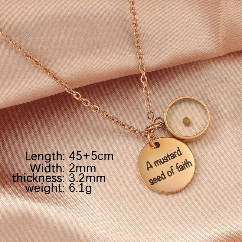 mustard seed necklace nowadaysfashion