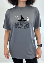 My Witch Unisex Bamboo Viscose/Organic Cotton Short Sleeve Graphic T-Shirt Spun Bamboo