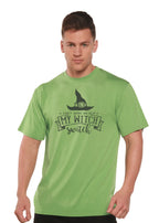 My Witch Unisex Bamboo Viscose/Organic Cotton Short Sleeve Graphic T-Shirt Spun Bamboo