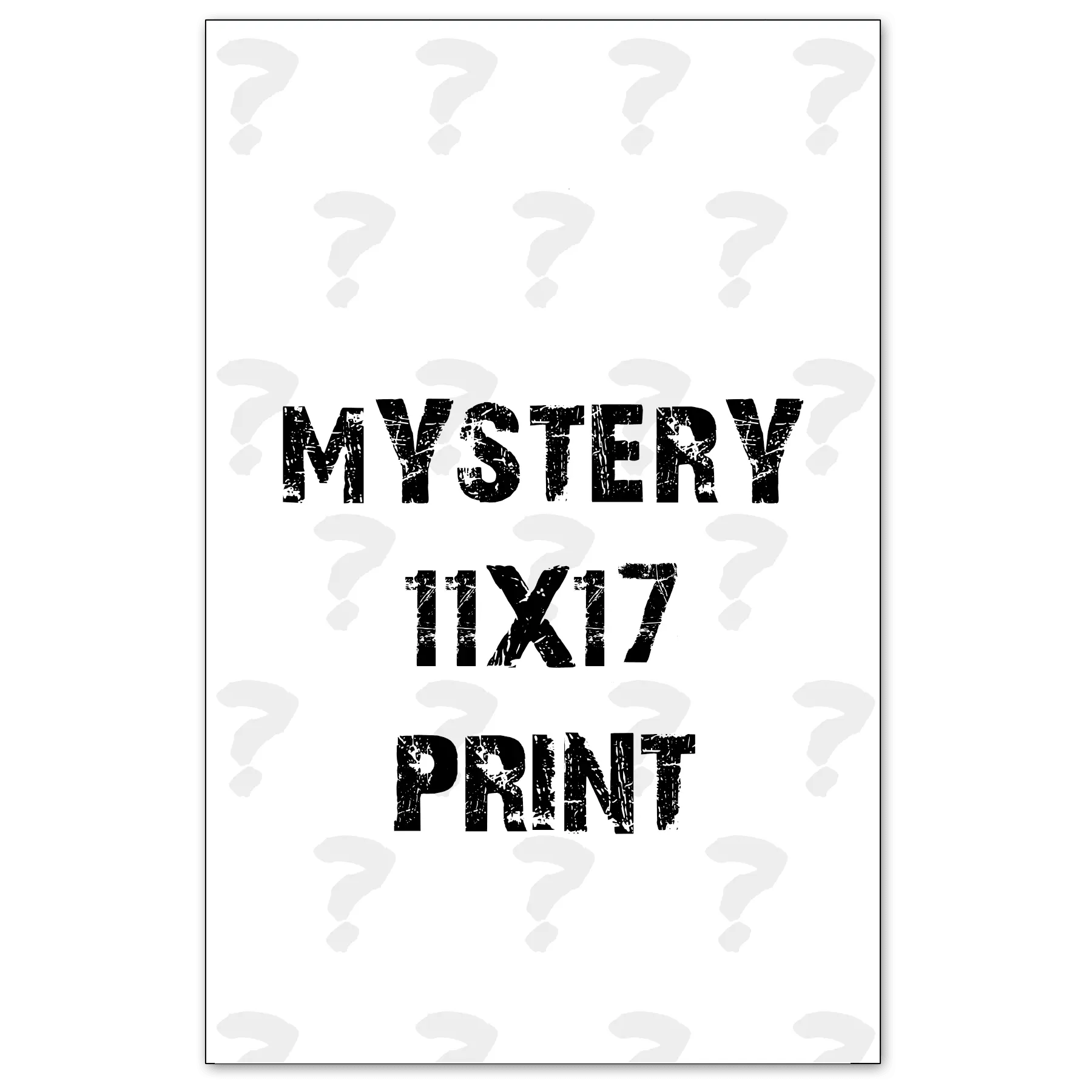 Mystery 11x17 Print - Blade & Thread