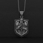 Mystic Vintage Christian Knight Crusader Pendant nowadaysfashion