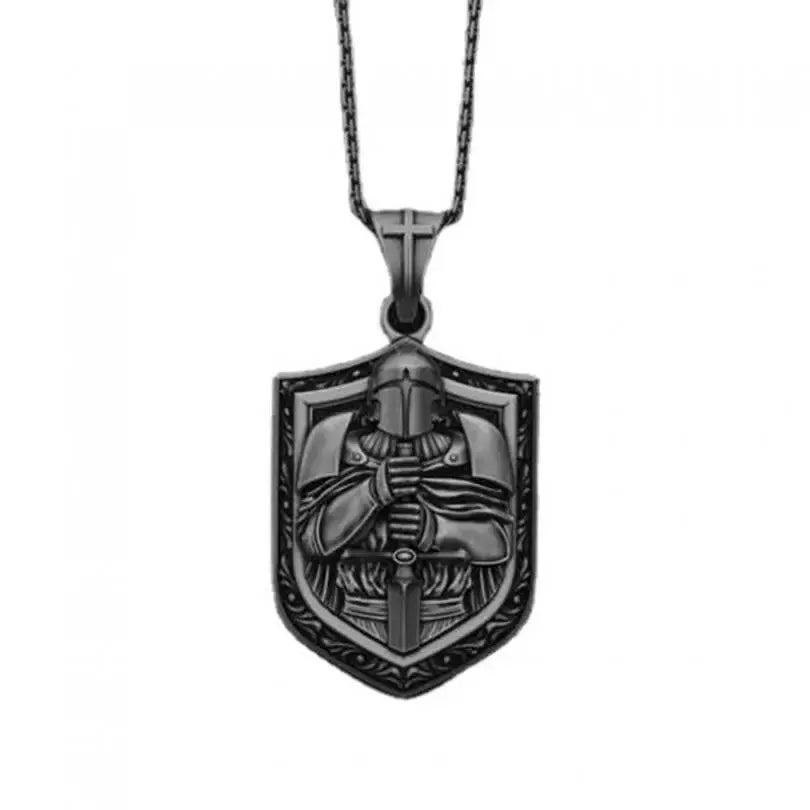 Mystic Vintage Christian Knight Crusader Pendant nowadaysfashion