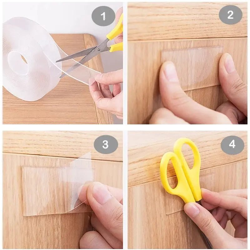 Nano Tape Double Sided Tape Transparent - Blade & Thread