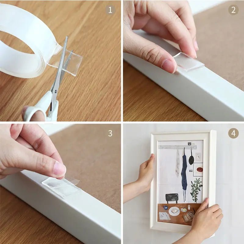 Nano Tape Double Sided Tape Transparent - Blade & Thread
