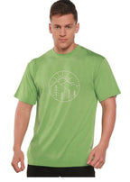 Nature Lover Hike Men's Bamboo Viscose/Organic Cotton Short Sleeve Graphic T-Shirt Spun Bamboo