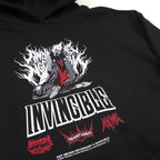 Neck Snap Pullover Hoodie Any Means Necessary Clothing