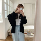 New 2021 Winter Spring Women's Sweaters V-Neck Buttons Cardigans nowadaysfashion