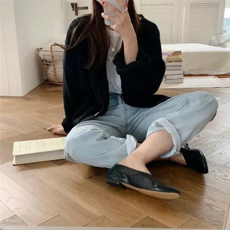 New 2021 Winter Spring Women's Sweaters V-Neck Buttons Cardigans nowadaysfashion