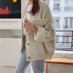 New 2021 Winter Spring Women's Sweaters V-Neck Buttons Cardigans nowadaysfashion