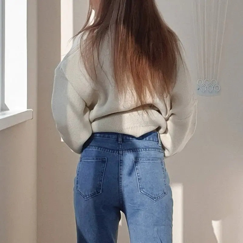 New 2021 Winter Spring Women's Sweaters V-Neck Buttons Cardigans nowadaysfashion