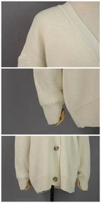 New 2021 Winter Spring Women's Sweaters V-Neck Buttons Cardigans nowadaysfashion