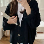New 2021 Winter Spring Women's Sweaters V-Neck Buttons Cardigans nowadaysfashion