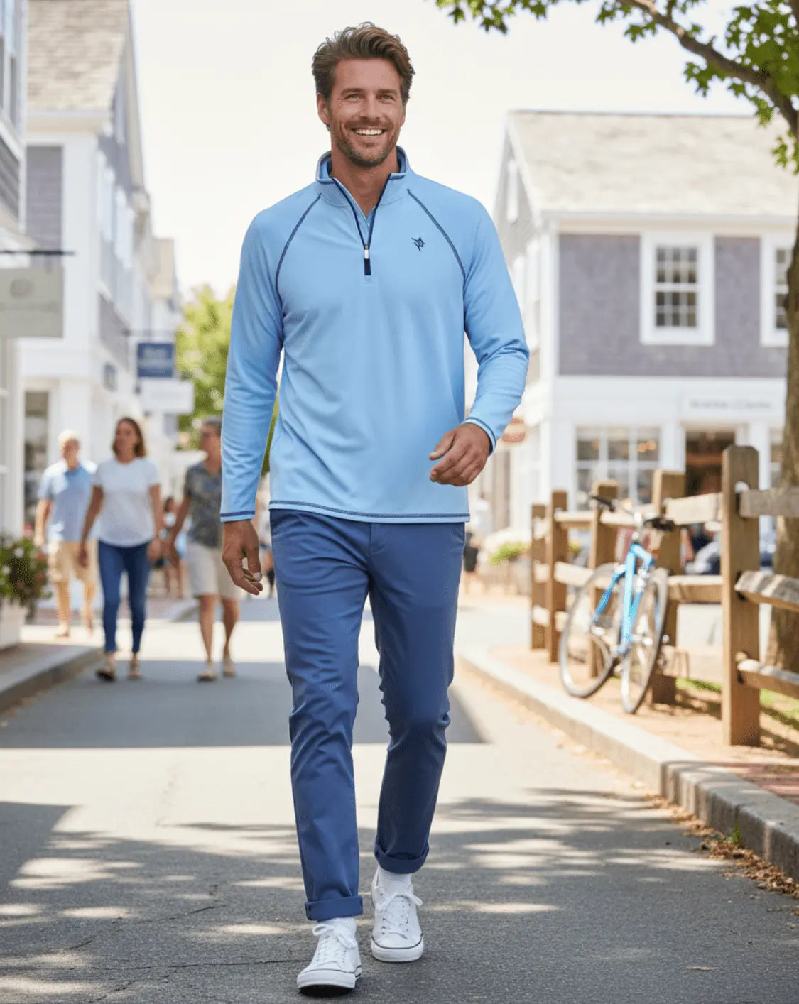 New Harbor Quarter Zip Effortless Comfort - Blade & Thread
