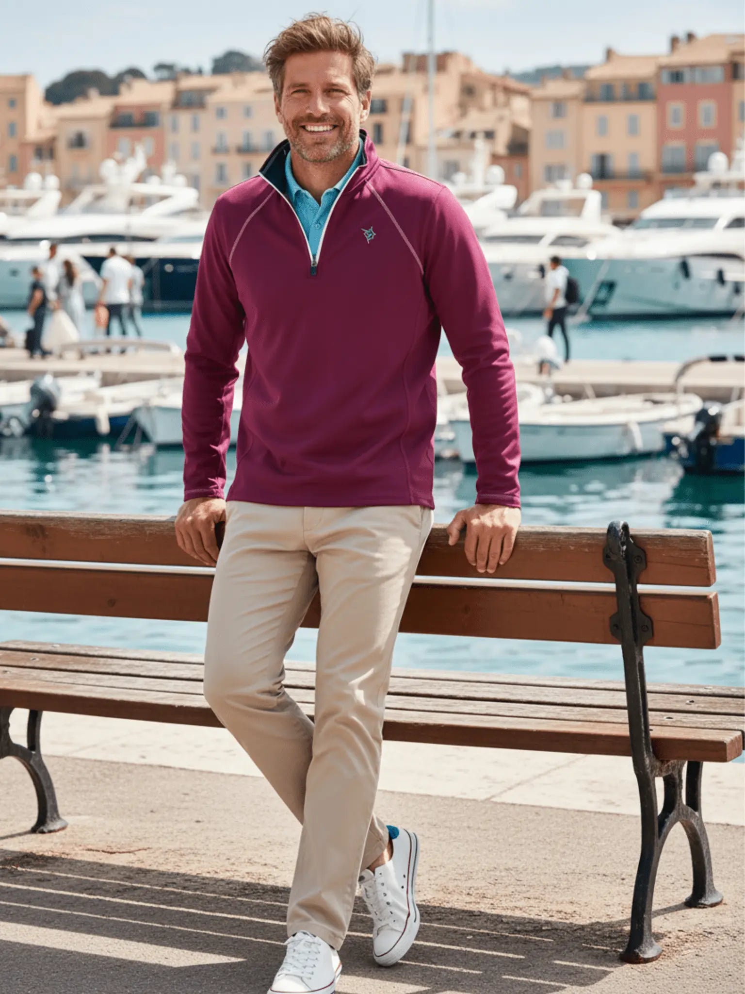 New Harbor Quarter Zip Effortless Comfort - Blade & Thread