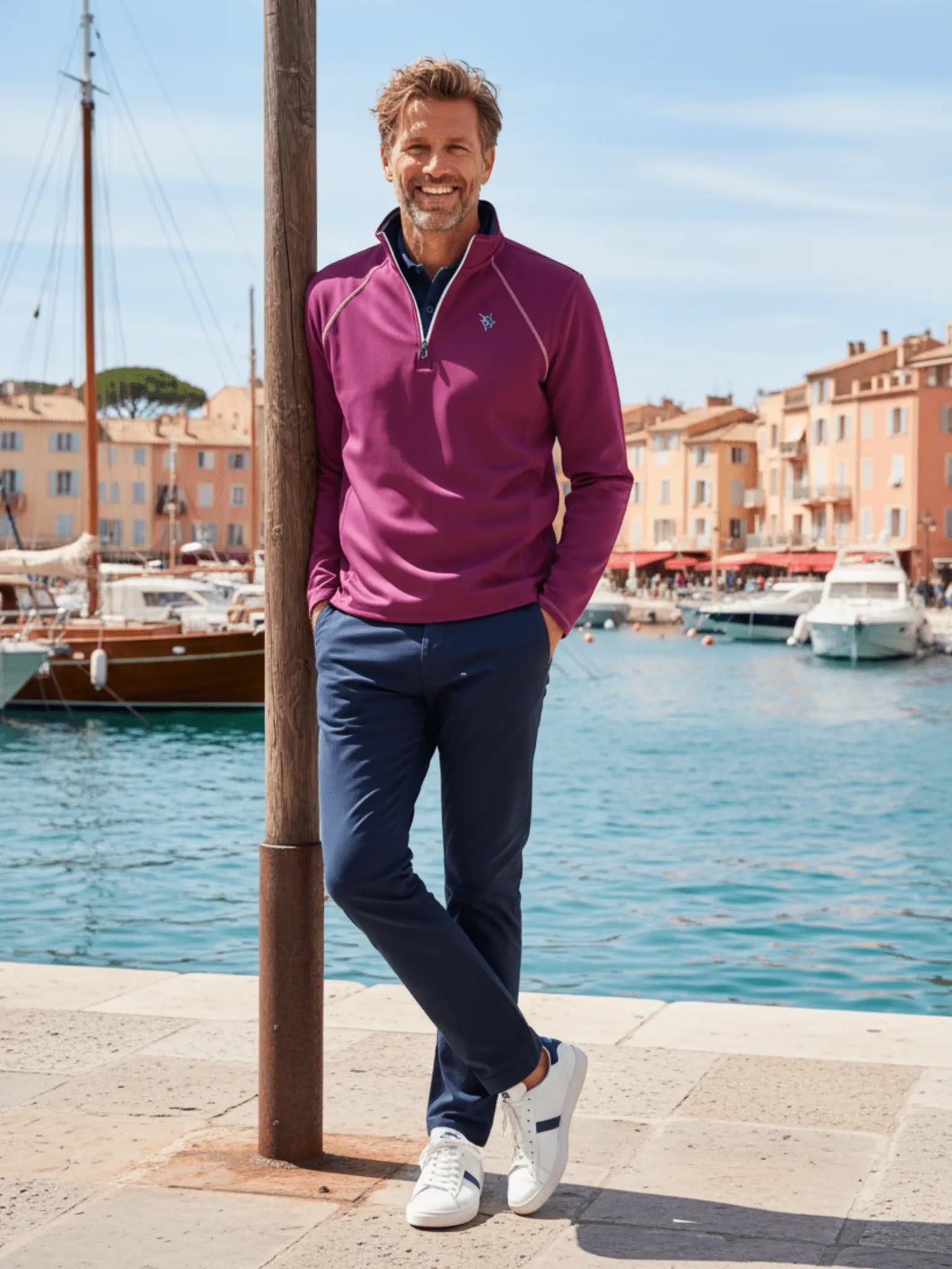 New Harbor Quarter Zip Effortless Comfort - Blade & Thread