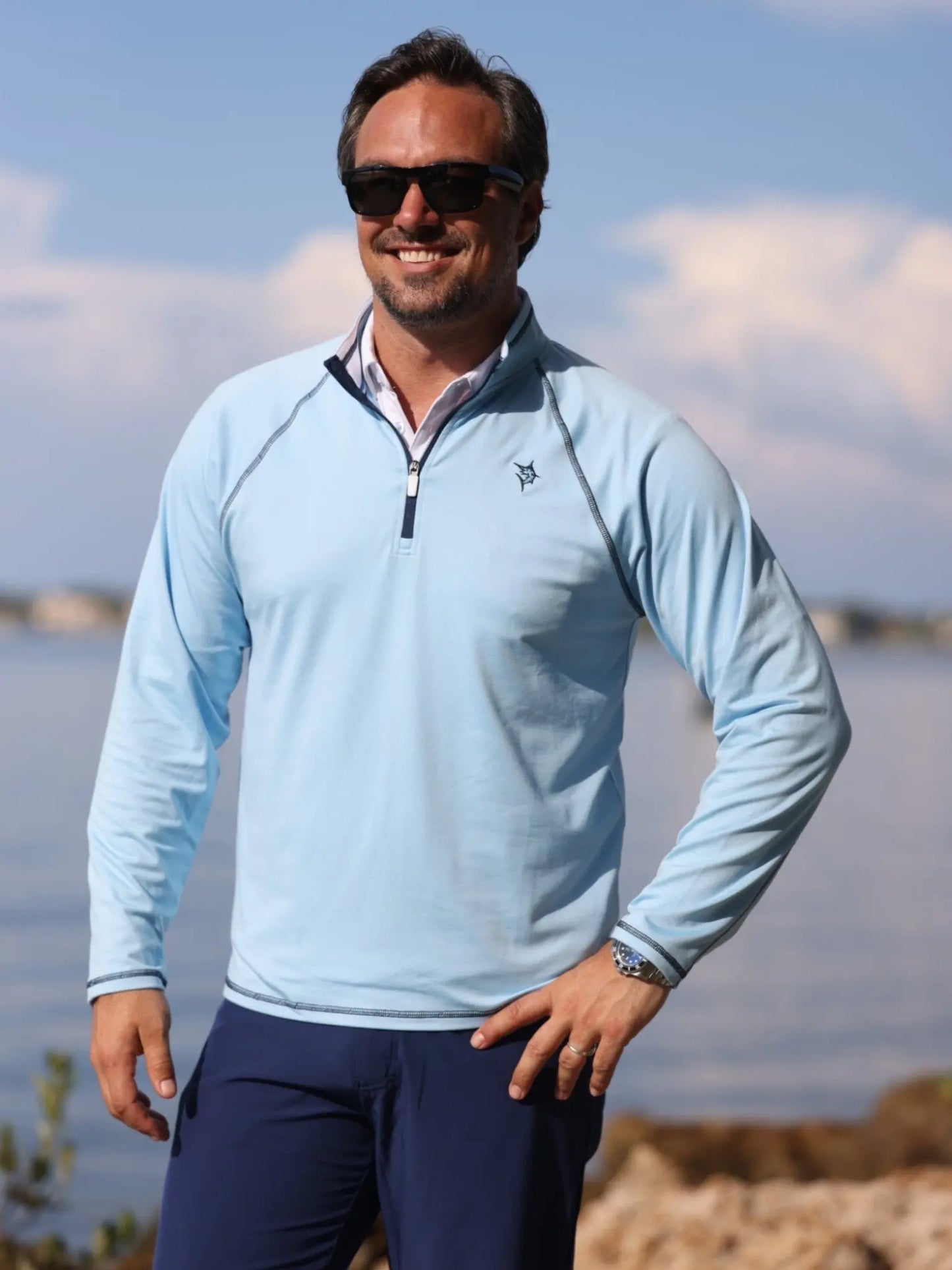 New Harbor Quarter Zip Effortless Comfort - Blade & Thread