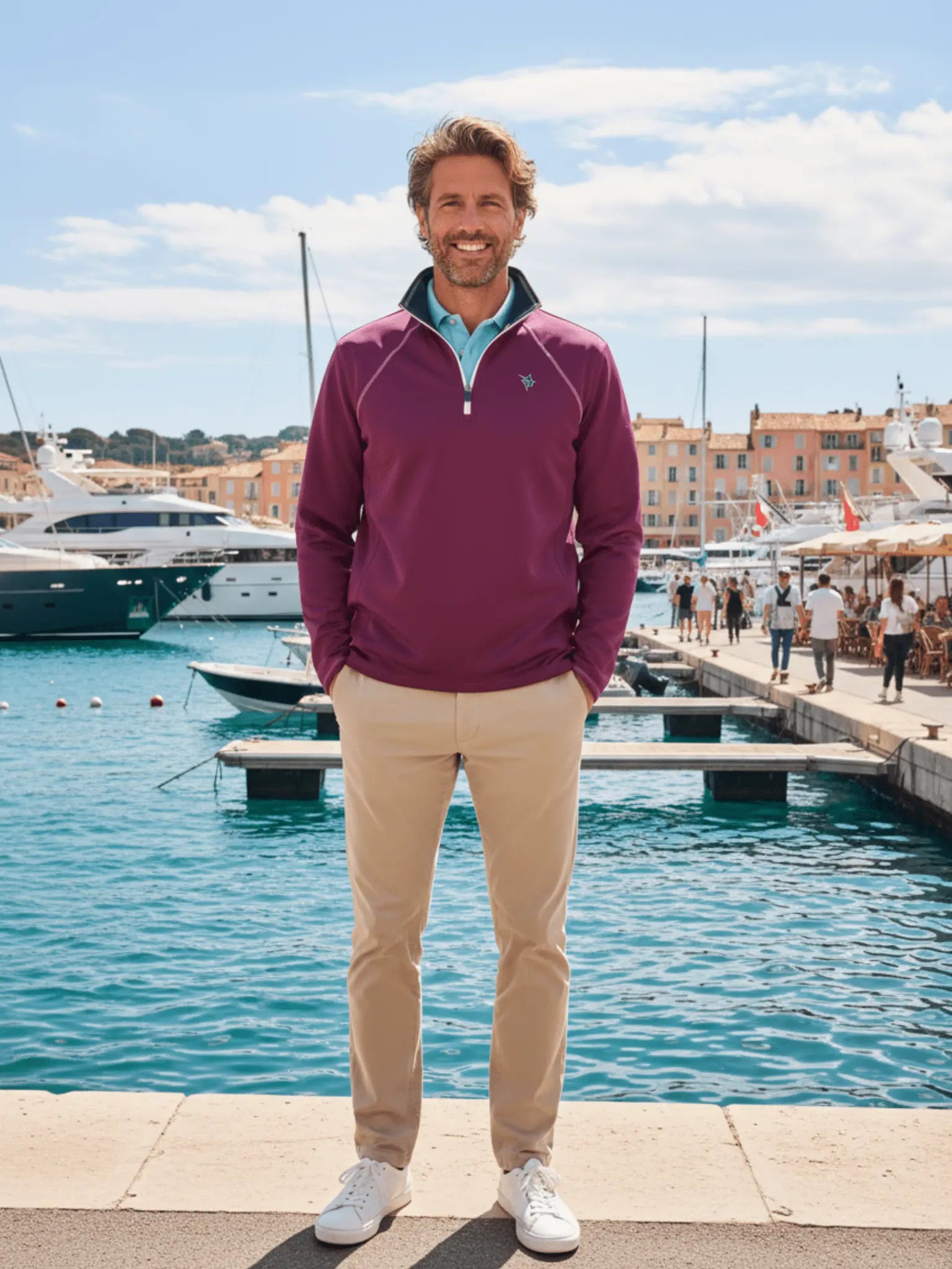 New Harbor Quarter Zip Effortless Comfort - Blade & Thread