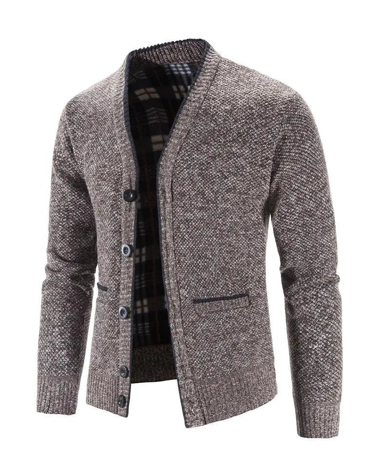 New Sweaters Coats Men Winter Thicker Knitted Cardigan Sweatercoats - Blade & Thread