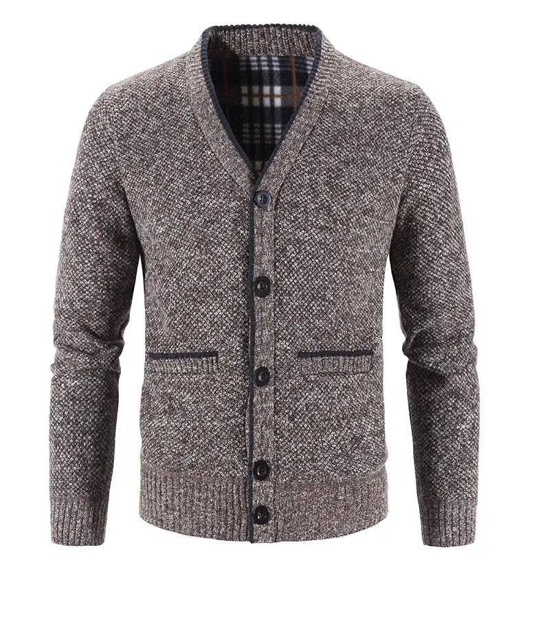 New Sweaters Coats Men Winter Thicker Knitted Cardigan Sweatercoats - Blade & Thread