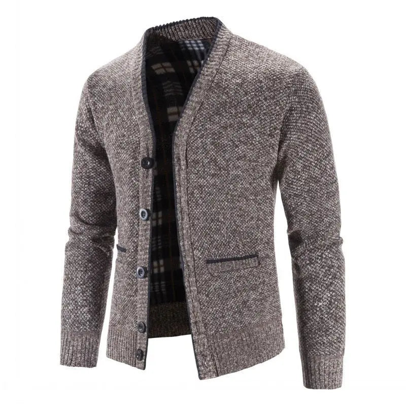 New Sweaters Coats Men Winter Thicker Knitted Cardigan Sweatercoats - Blade & Thread