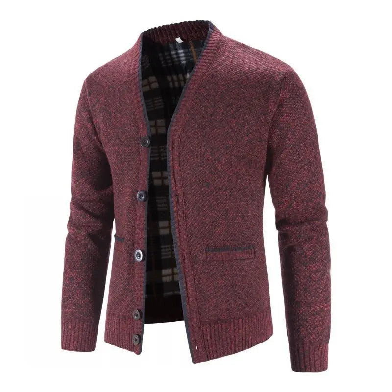 New Sweaters Coats Men Winter Thicker Knitted Cardigan Sweatercoats - Blade & Thread