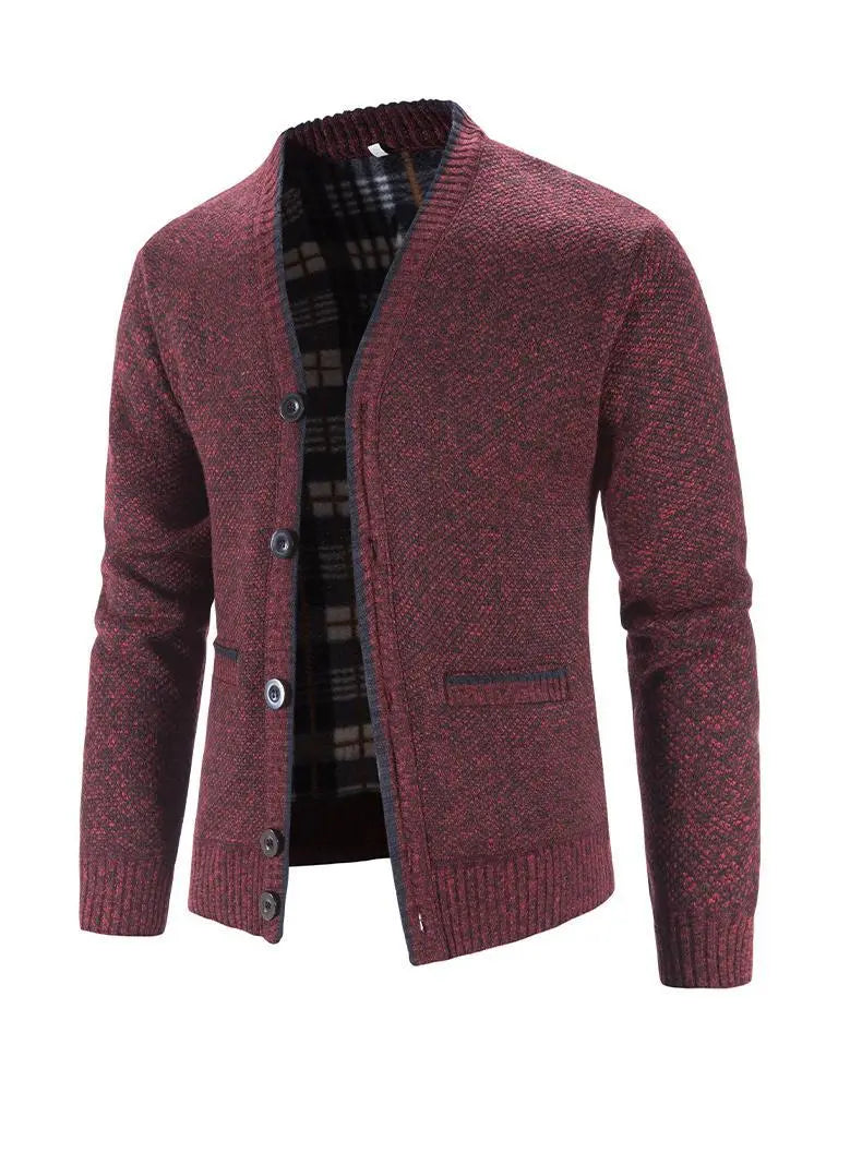 New Sweaters Coats Men Winter Thicker Knitted Cardigan Sweatercoats - Blade & Thread