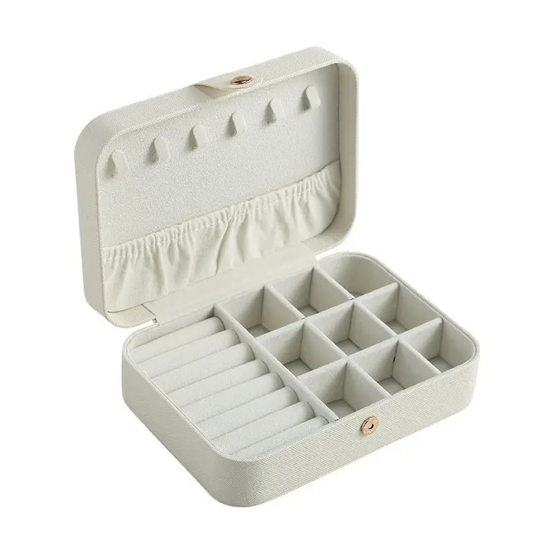 Nine-grid multifunctional portable jewelry box - Blade & Thread