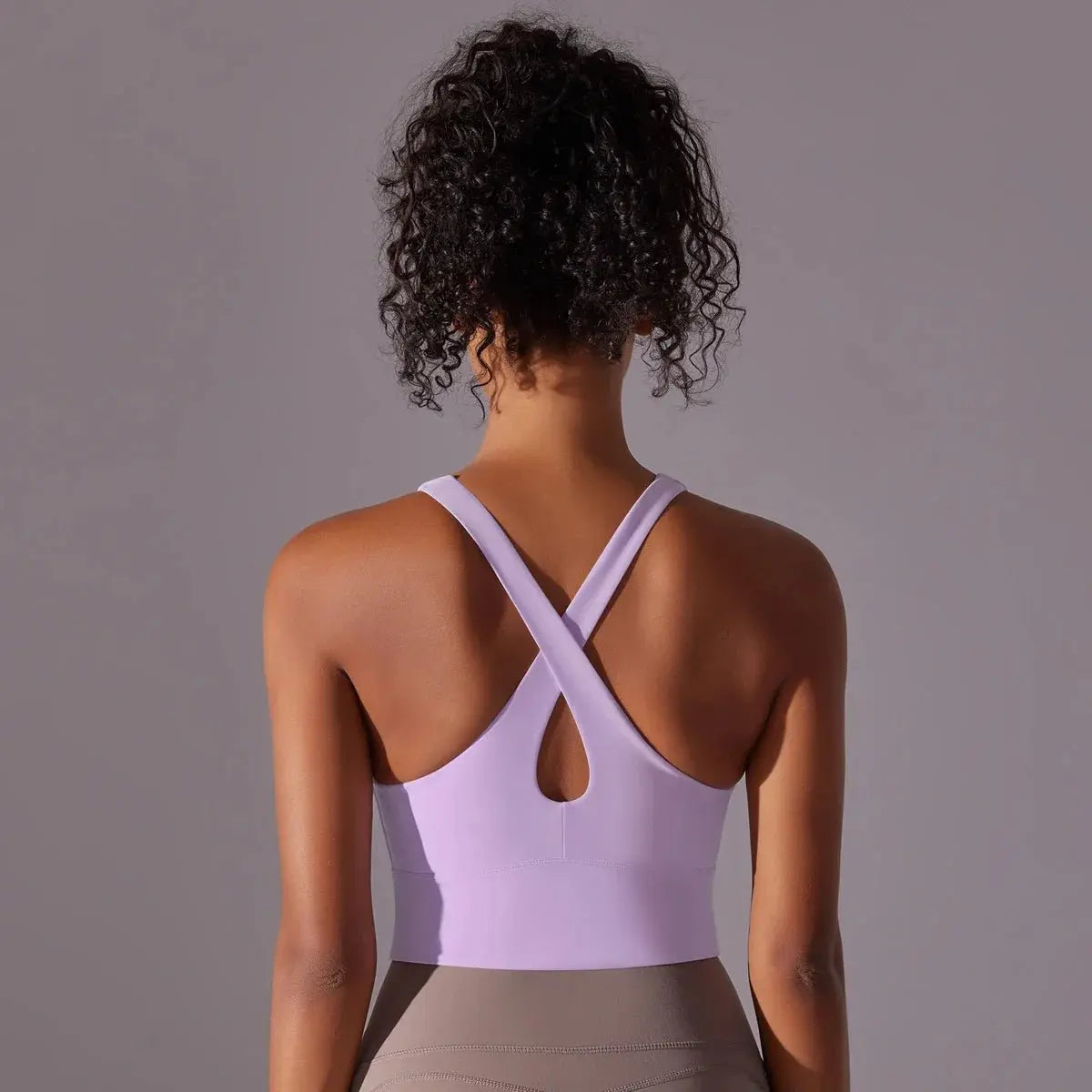 Nylon Sexy Women's Sports Bra Top Women Tight Elastic Gym Sport Yoga Bras - Blade & Thread