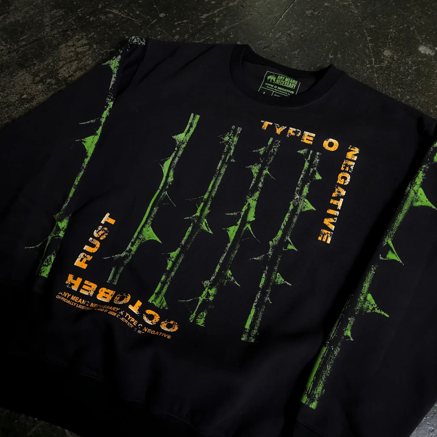 October Rust Crewneck Sweatshirt - Blade & Thread
