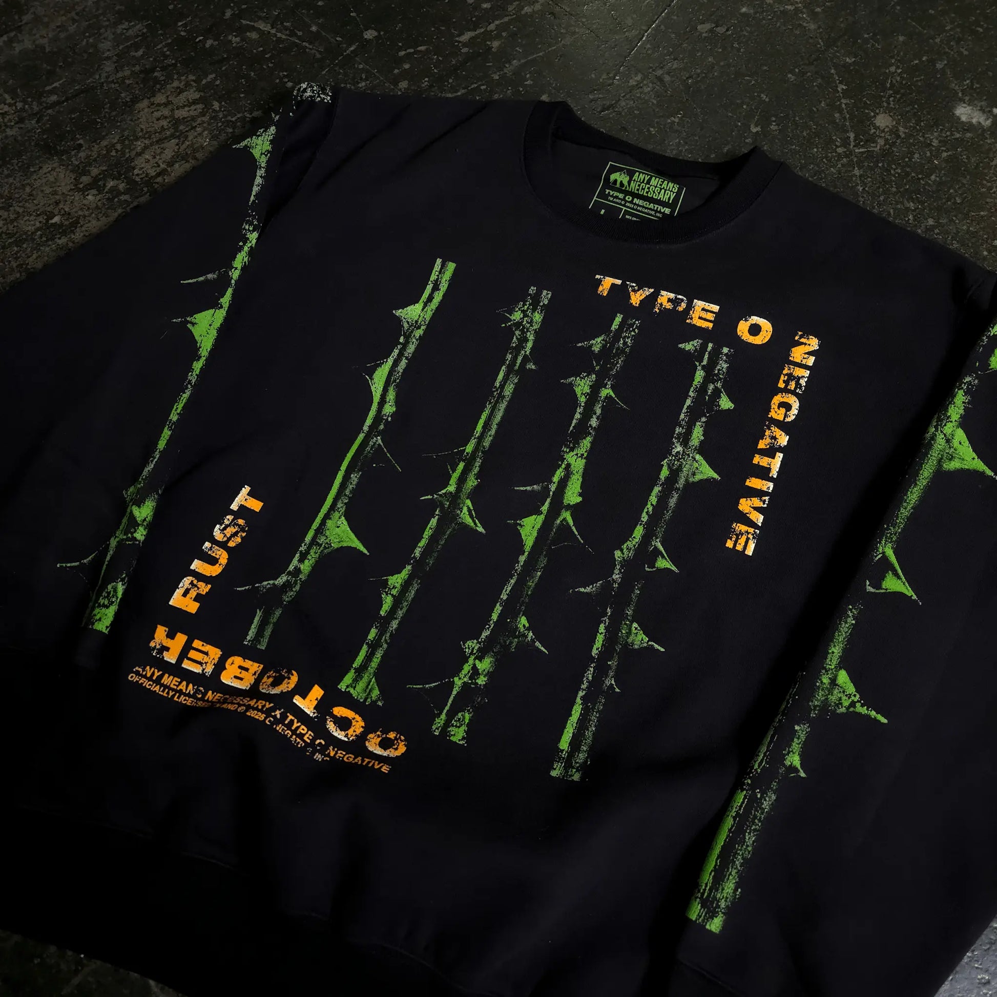 October Rust Crewneck Sweatshirt - Blade & Thread