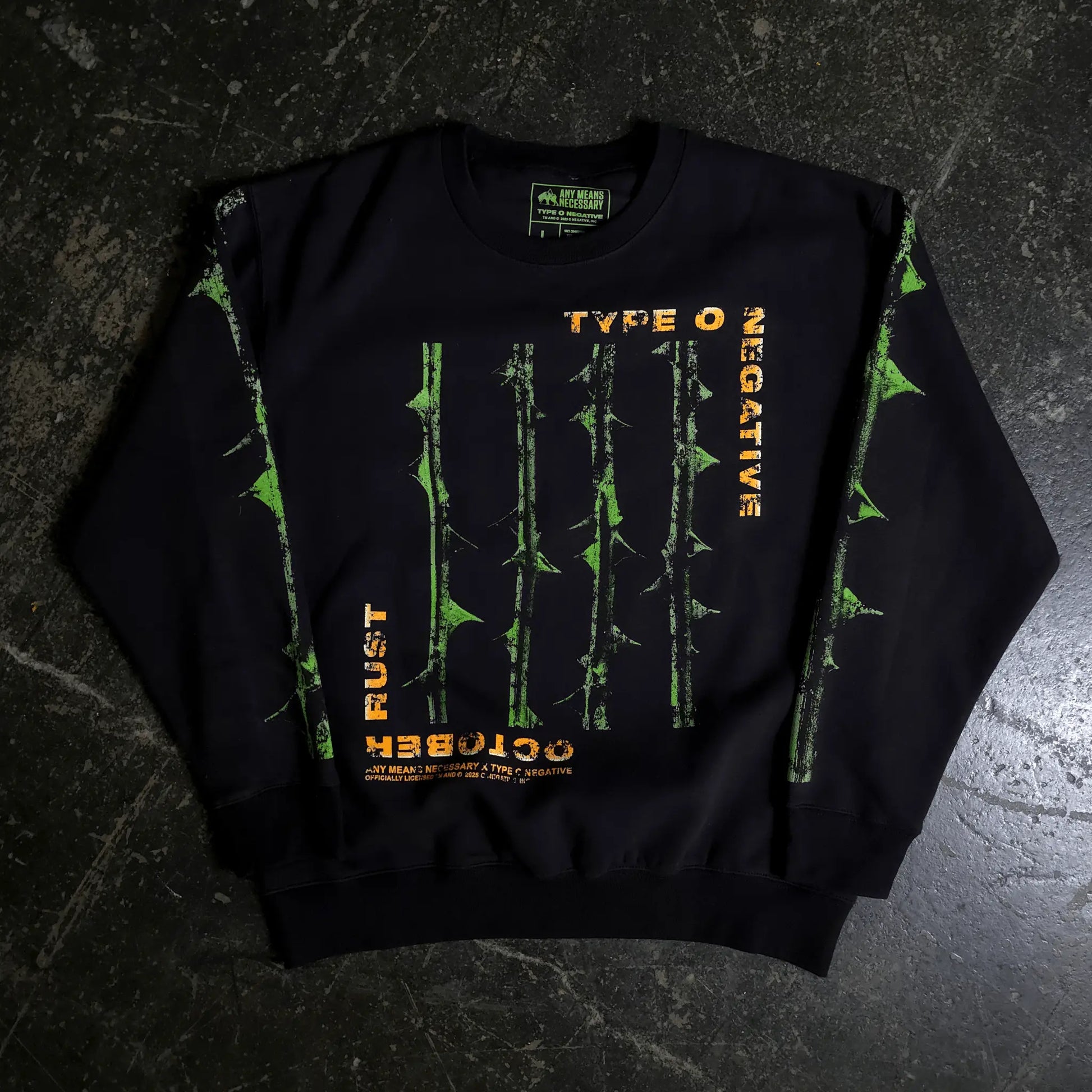 October Rust Crewneck Sweatshirt - Blade & Thread