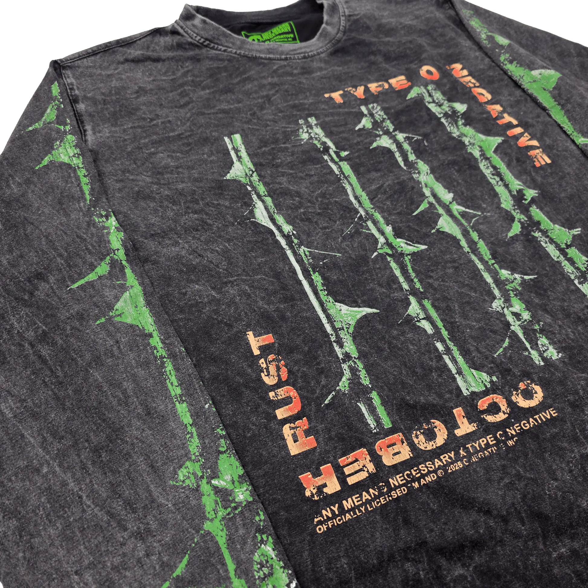 October Rust Long Sleeve T-Shirt Vintage - Blade & Thread