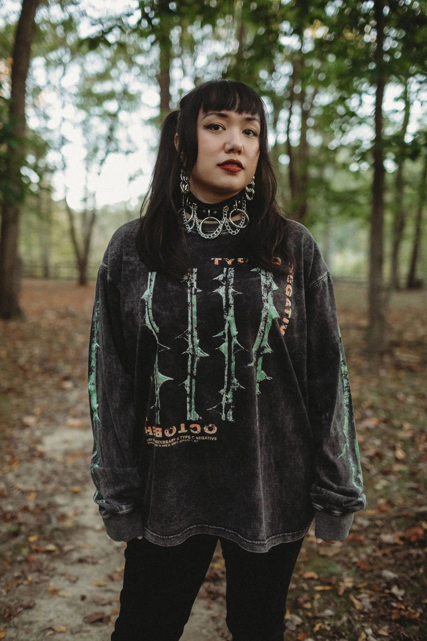 October Rust Long Sleeve T-Shirt Vintage - Blade & Thread