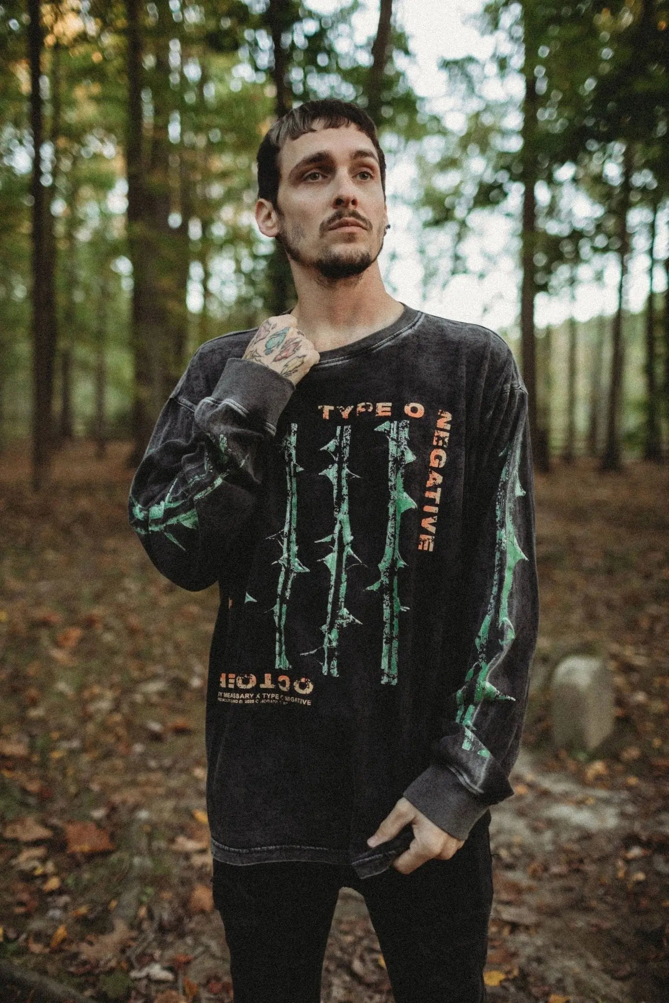 October Rust Long Sleeve T-Shirt Vintage - Blade & Thread