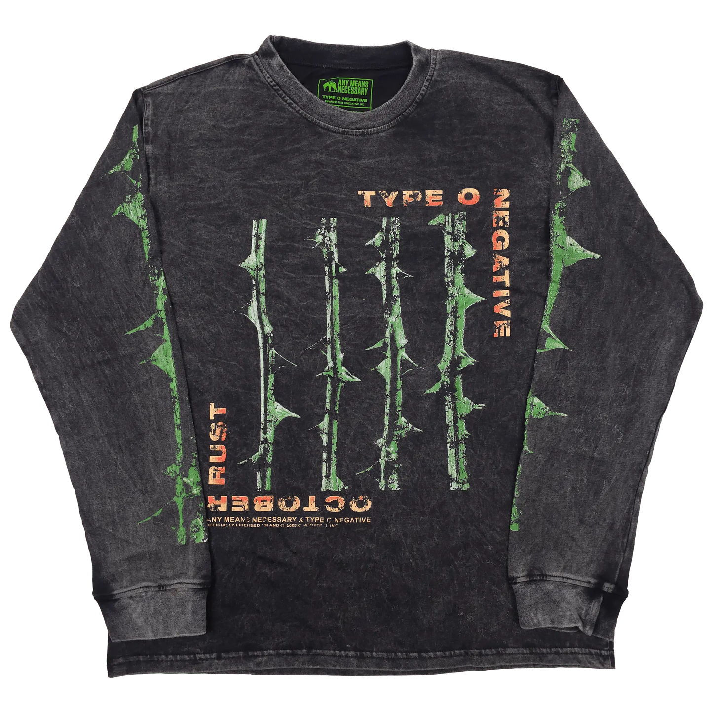 October Rust Long Sleeve T-Shirt Vintage - Blade & Thread