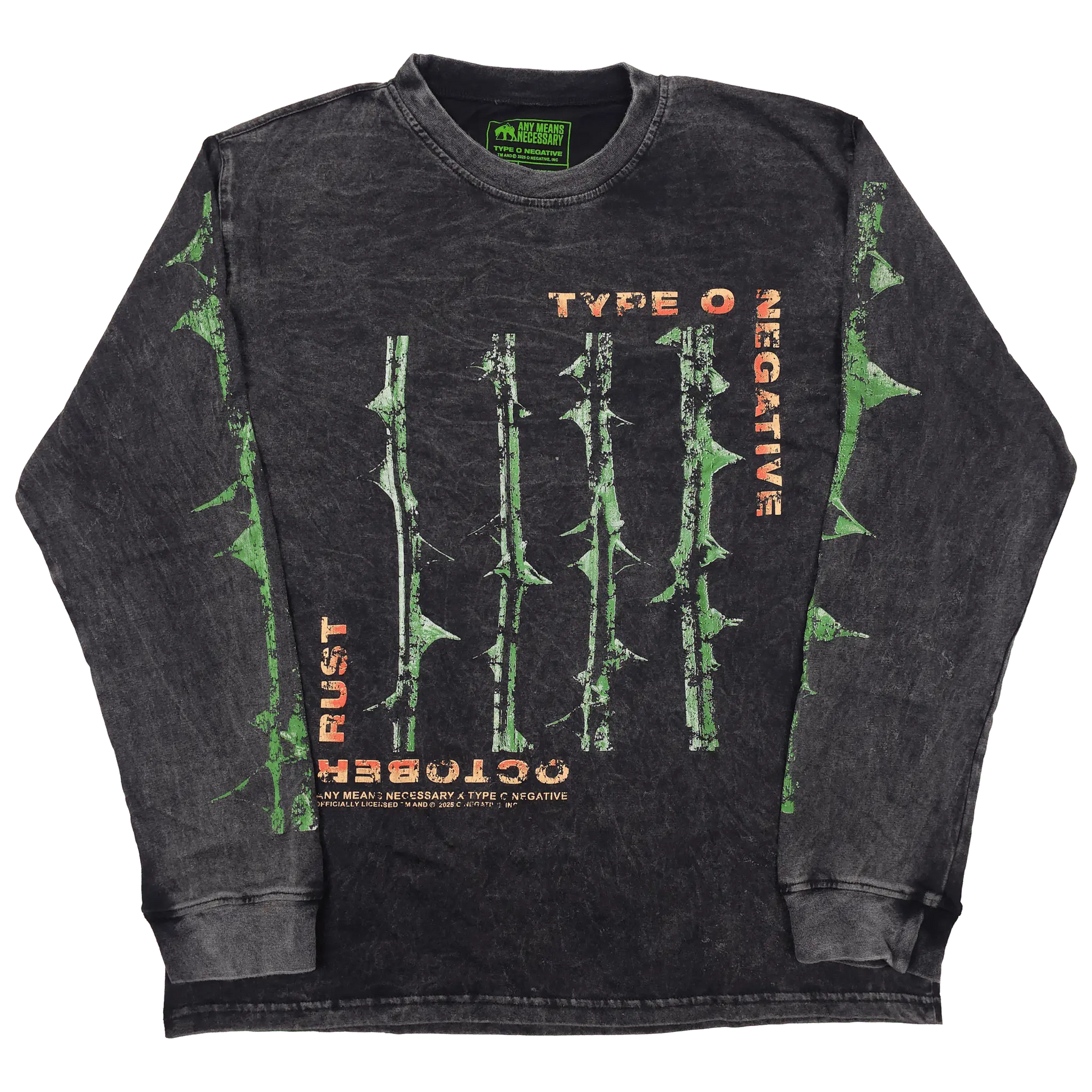 October Rust Long Sleeve T-Shirt Vintage - Blade & Thread