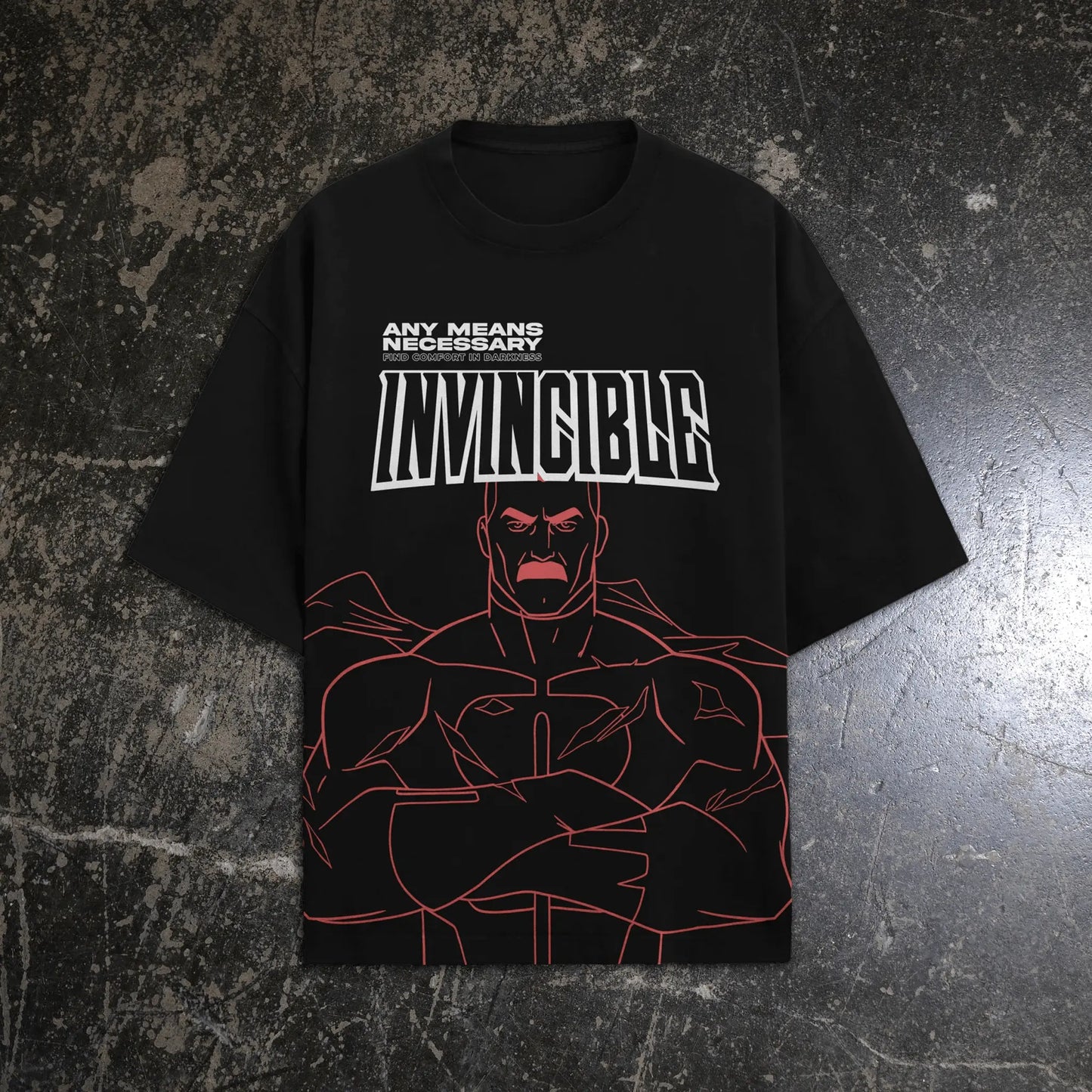 Omni-Man Line Art Series T-Shirt - Blade & Thread