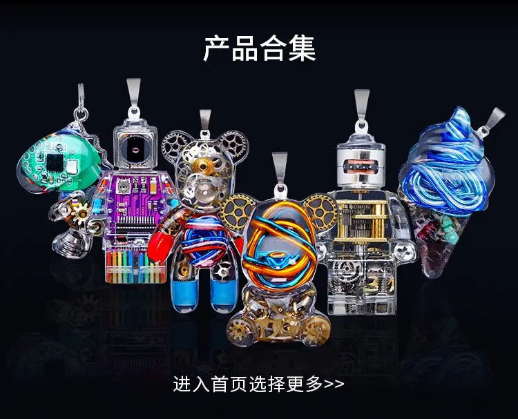 Original Cyberpunk Retro Industrial Wind Necklace Hip Hop Gamepad Pendant - Blade & Thread