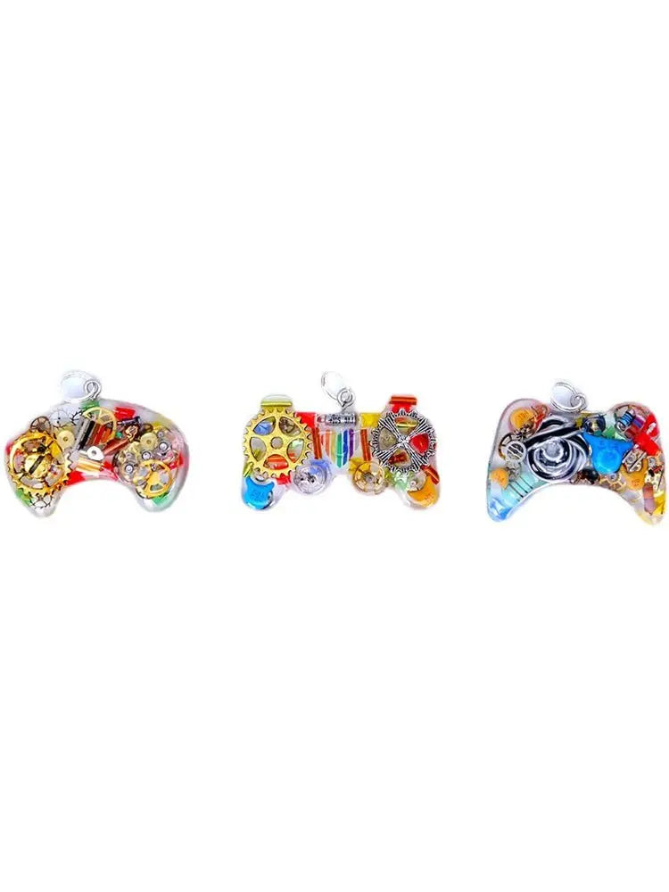 Original Cyberpunk Retro Industrial Wind Necklace Hip Hop Gamepad Pendant - Blade & Thread