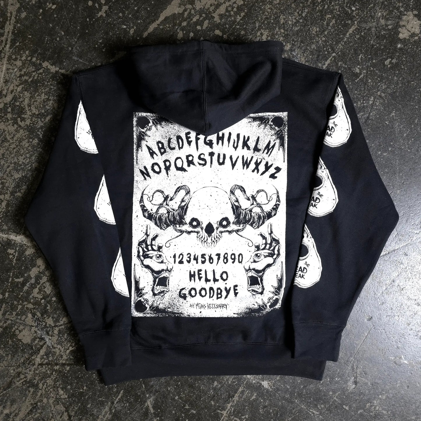 Ouija Pullover Hoodie Black - Blade & Thread
