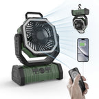 Outdoor Household Power Bank LED Light Camping Fan My Store 2