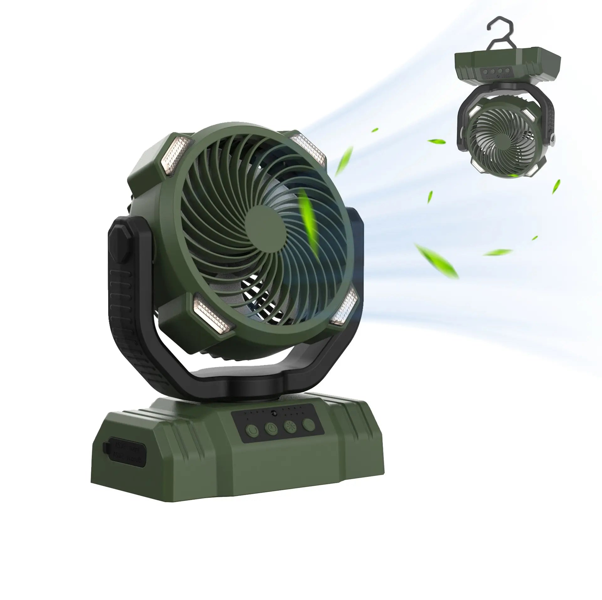 Outdoor Household Power Bank LED Light Camping Fan My Store 2