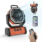 Outdoor Household Power Bank LED Light Camping Fan My Store 2