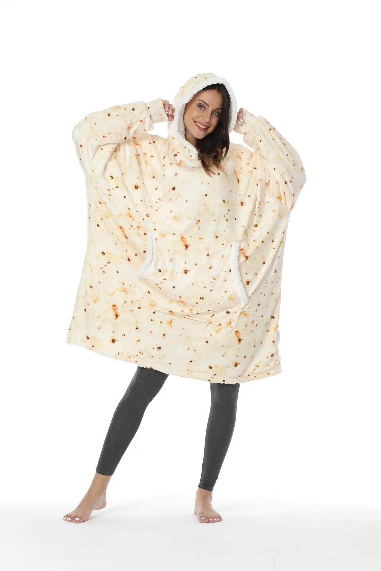 Oversized Hoodie Sweatshirt Women Tie Dye Hoodies Fleece Giant Wearable Blanket - Blade & Thread