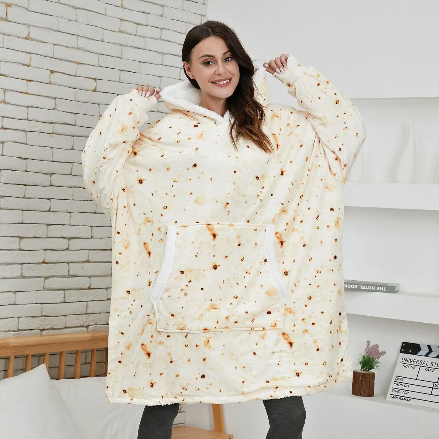 Oversized Hoodie Sweatshirt Women Tie Dye Hoodies Fleece Giant Wearable Blanket - Blade & Thread
