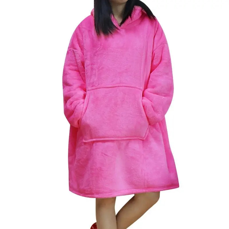 Oversized Hoodie Sweatshirt Women Tie Dye Hoodies Fleece Giant Wearable Blanket - Blade & Thread