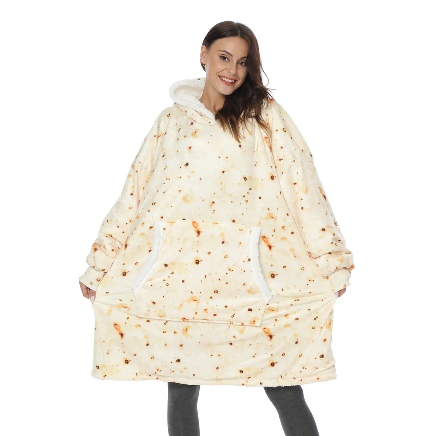 Oversized Hoodie Sweatshirt Women Tie Dye Hoodies Fleece Giant Wearable Blanket - Blade & Thread