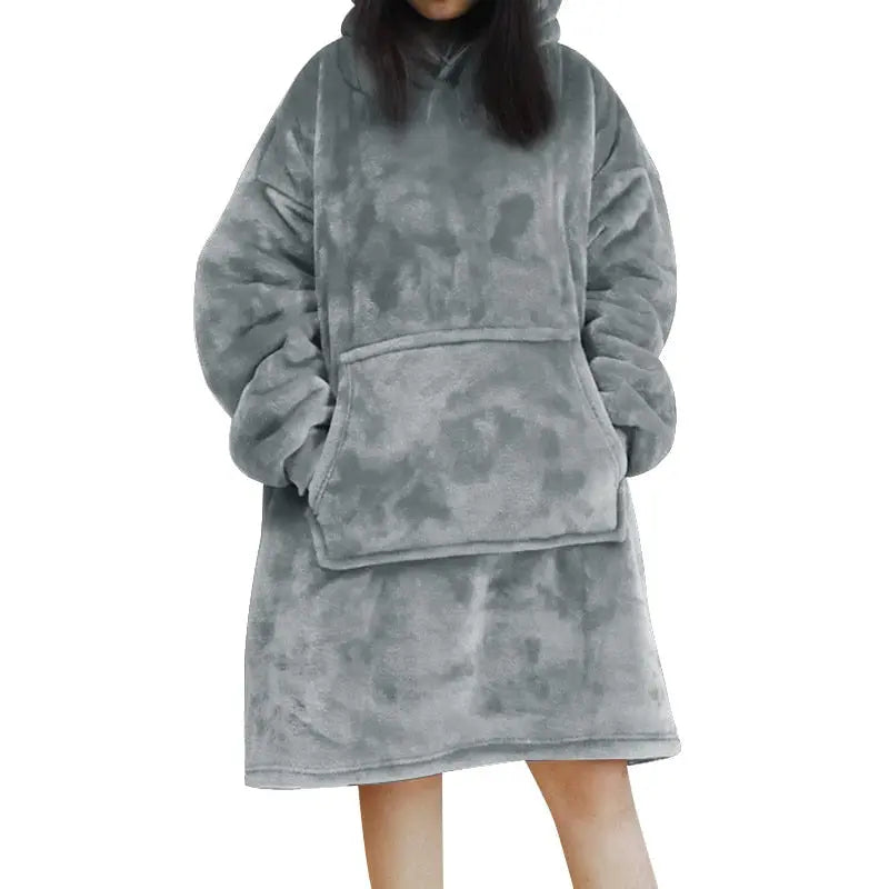 Oversized Hoodie Sweatshirt Women Tie Dye Hoodies Fleece Giant Wearable Blanket - Blade & Thread